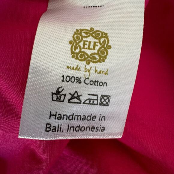 BALI ELF Eva Cutout Dress in Fuchsia - Picture 9 of 10